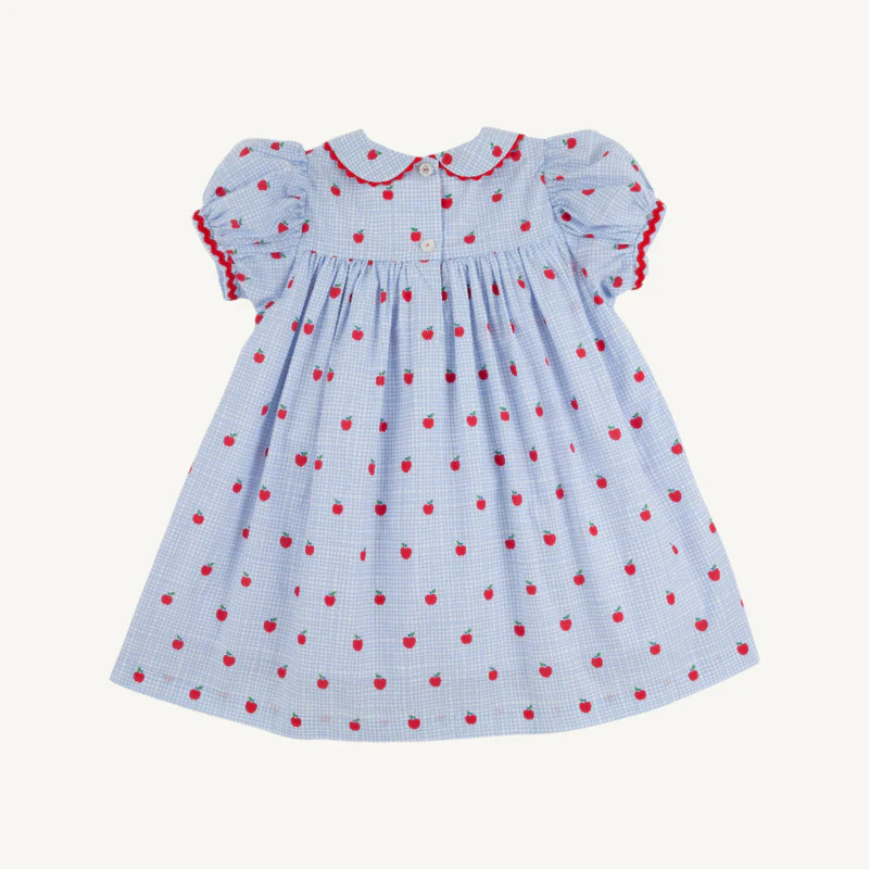 Mary Dal Dress - Apple of My Eye with Richmond Red | The Beaufort Bonnet Company