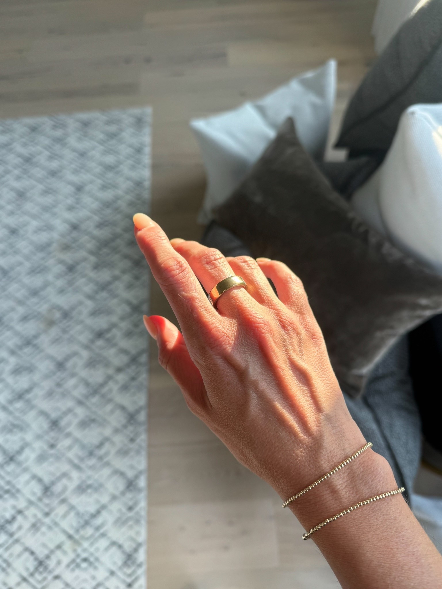 🚨 Sweet Hubs Alert 🚨

So... JG earned some major brownie points today. 🤣

Yesterday I spotted the new Oura Ring design and immediately fell in love. I've absolutely loved tracking my sleep, recovery, and overall wellness with my Oura Ring, but if I'm being picky, the original band always felt a little bulky on my smaller hands.

When they released this thinner band, I knew instantly it was going on my wish list.

Well, apparently my wish list was being monitored because this sweet man surprised me with it today. 🥹💕

Needless to say, he's currently winning the Good Hubs Award.

Now if you'll excuse me, I guess I have to let him go play golf. 🤪⛳️

Linked my new ring and a few of my favorite wellness finds below!#LTKFinds #LTKLifestyle #OuraRing #WellnessJourney #HealthyLifestyle #WearableTech #LTKDaily #GiftIdeas

#LTKfitnessgoals #LTKActive #LTKselfcare