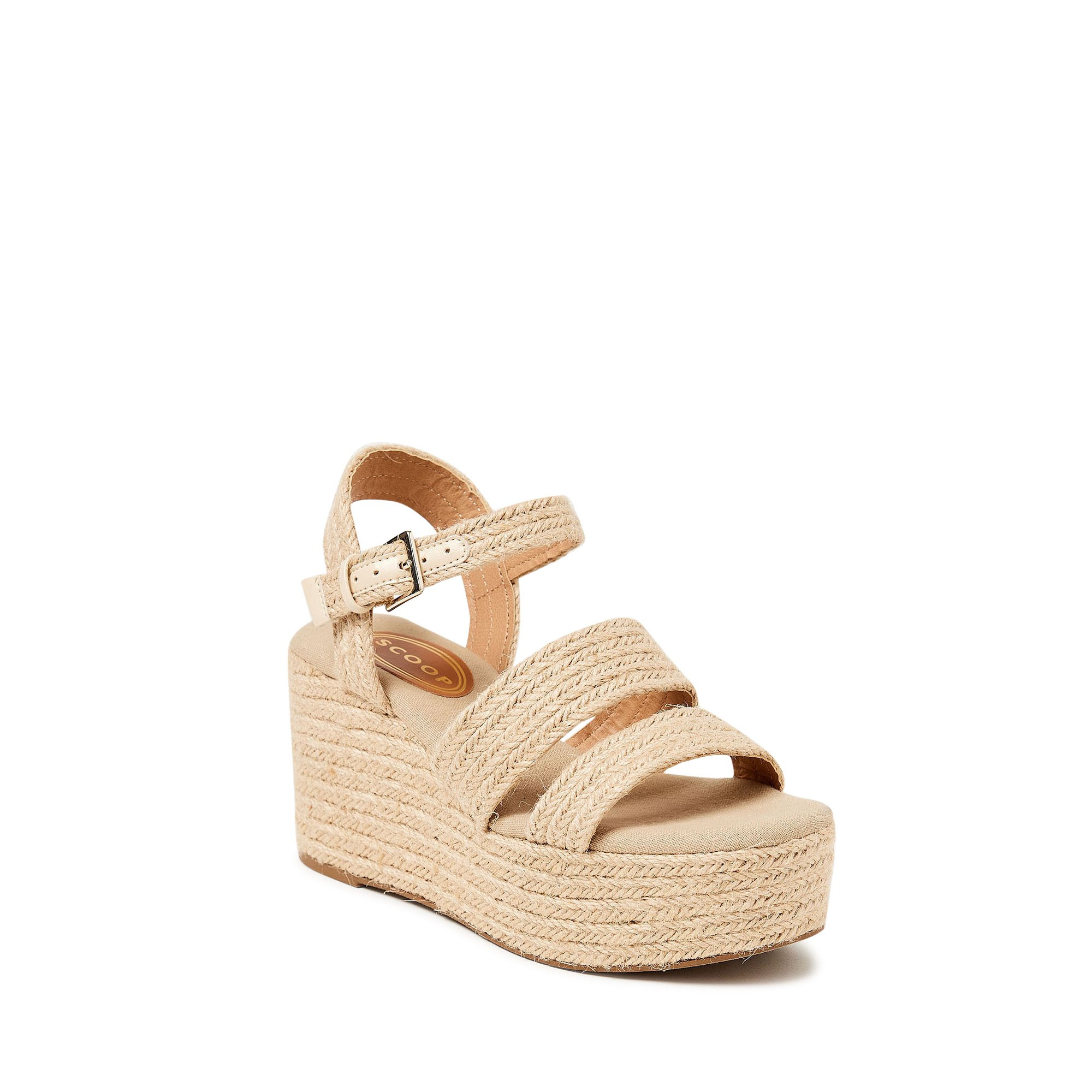 Scoop Jute Wrapped Wedge Sandal | Walmart (US)