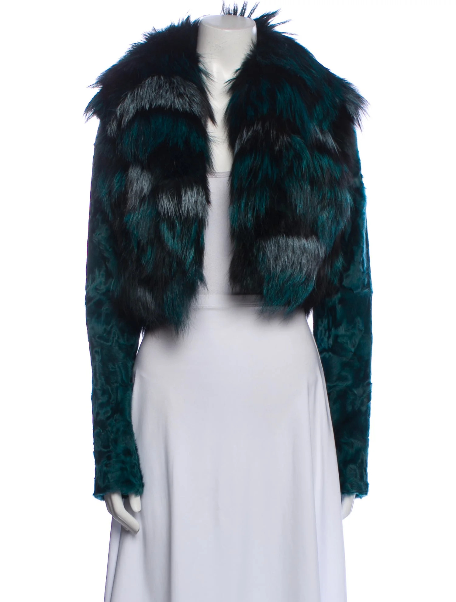 Striped Fur Jacket | The RealReal