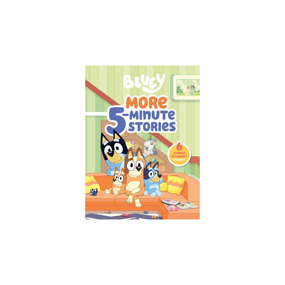 Bluey: More 5-Minute Stories - by  Penguin Young Readers Licenses (Hardcover) | Target