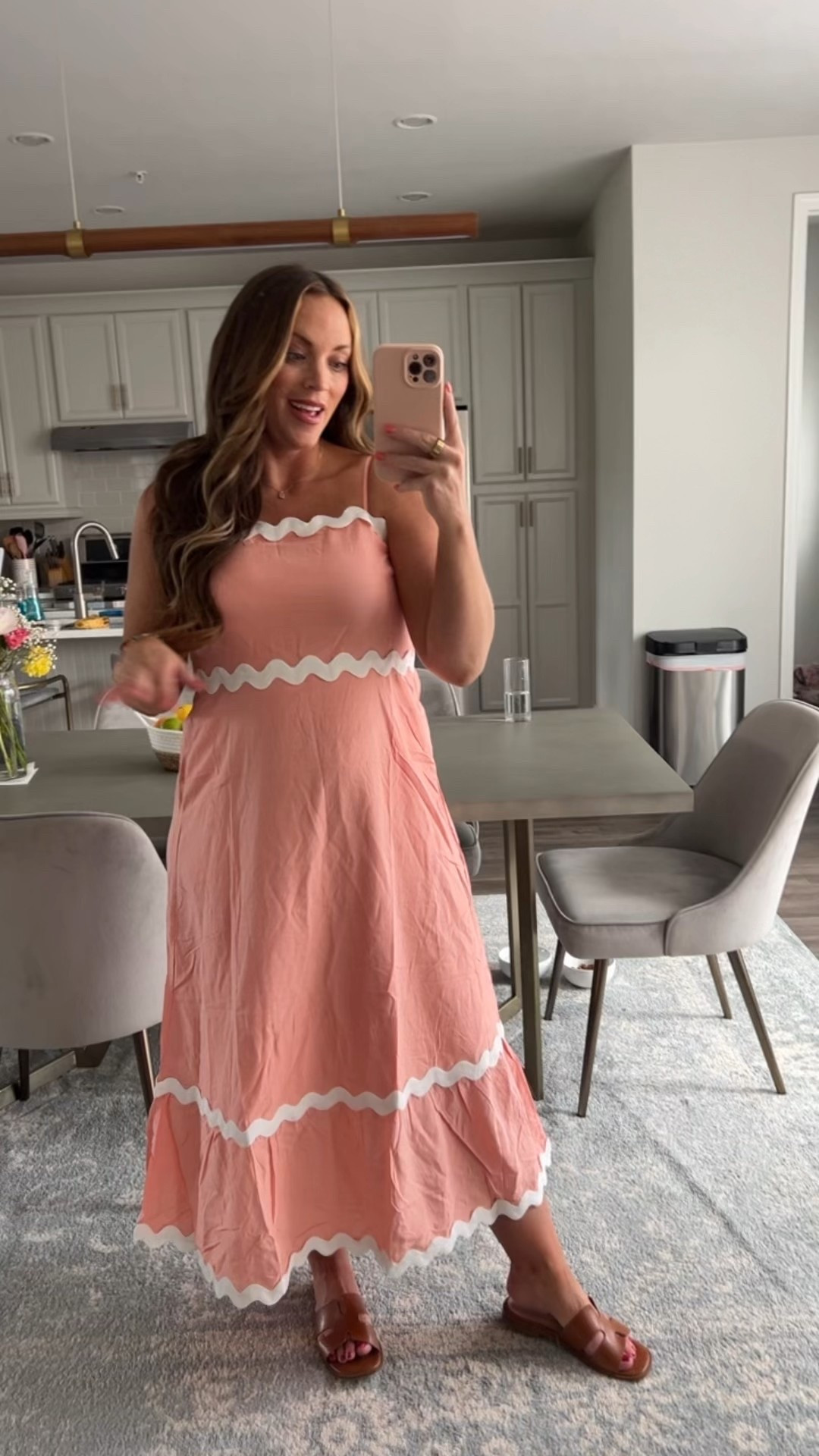Summer dress wearing a medium 🍑

#LTKBump #LTKMidsize #LTKSeasonal