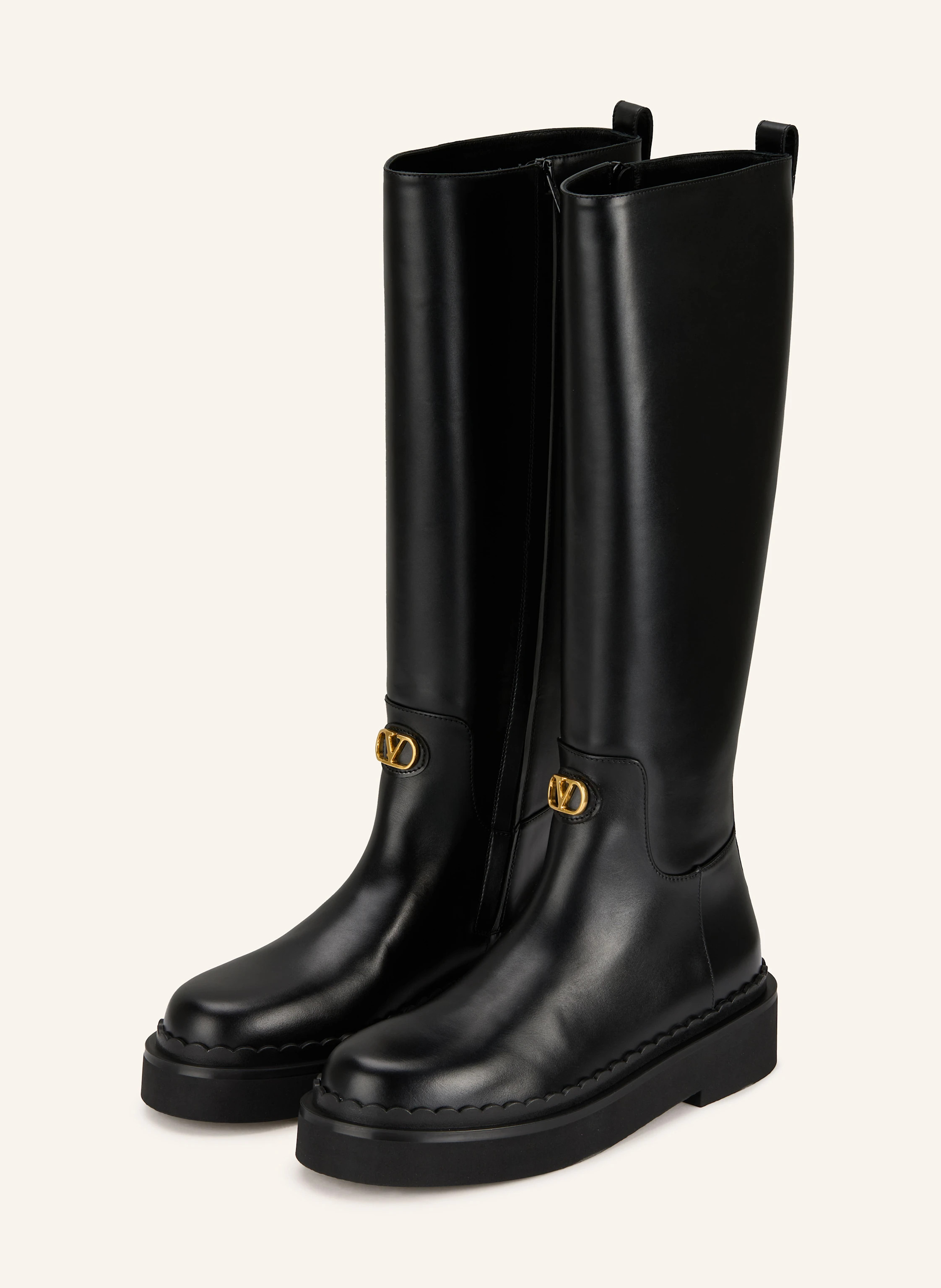 VALENTINO GARAVANI Stiefel VLOGO SIGNATURE in schwarz | Breuninger (DACH)