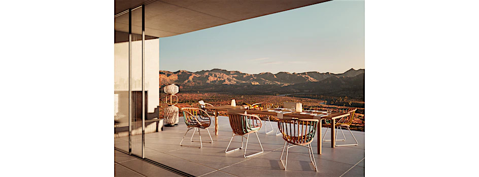 Kida Armlehnstuhl  Design von  Stephen Burks | Design Bestseller (DE)