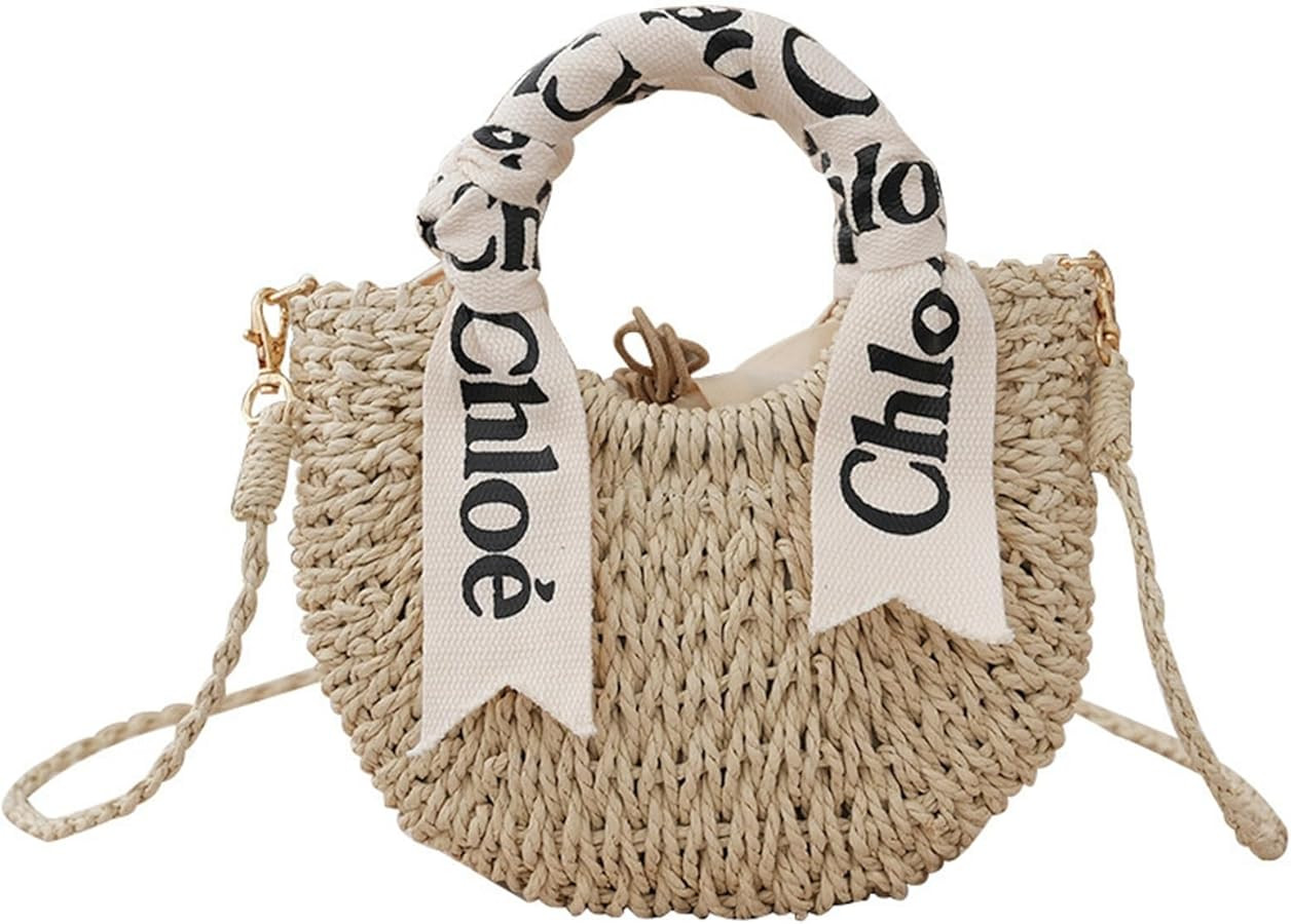 Straw Shoulder Crossbody Bag | Amazon (US)