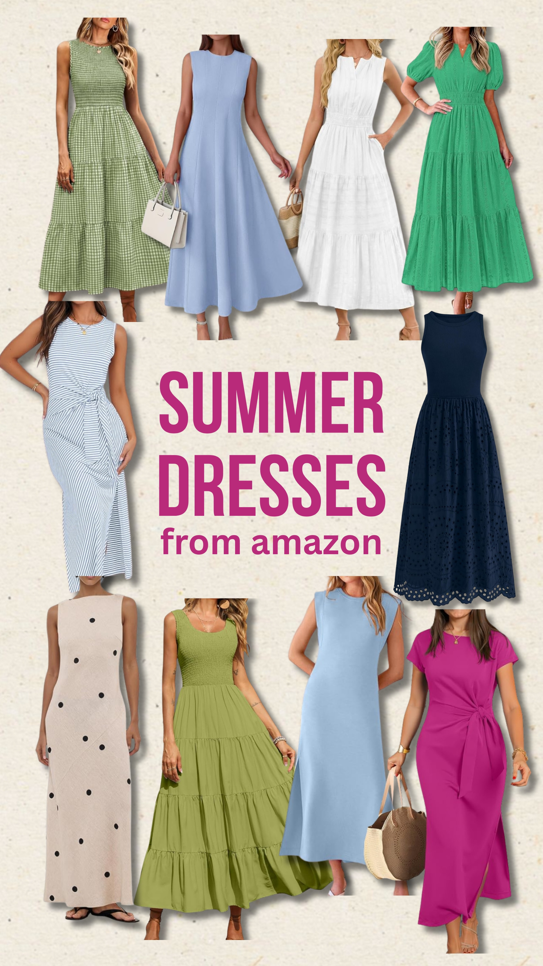 Summer Dresses from Amazon! Perfect for hot weather and easy outfits!  

 #LTKSeasonal