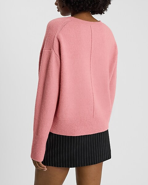 Easy Crew Neck Sweater | Express