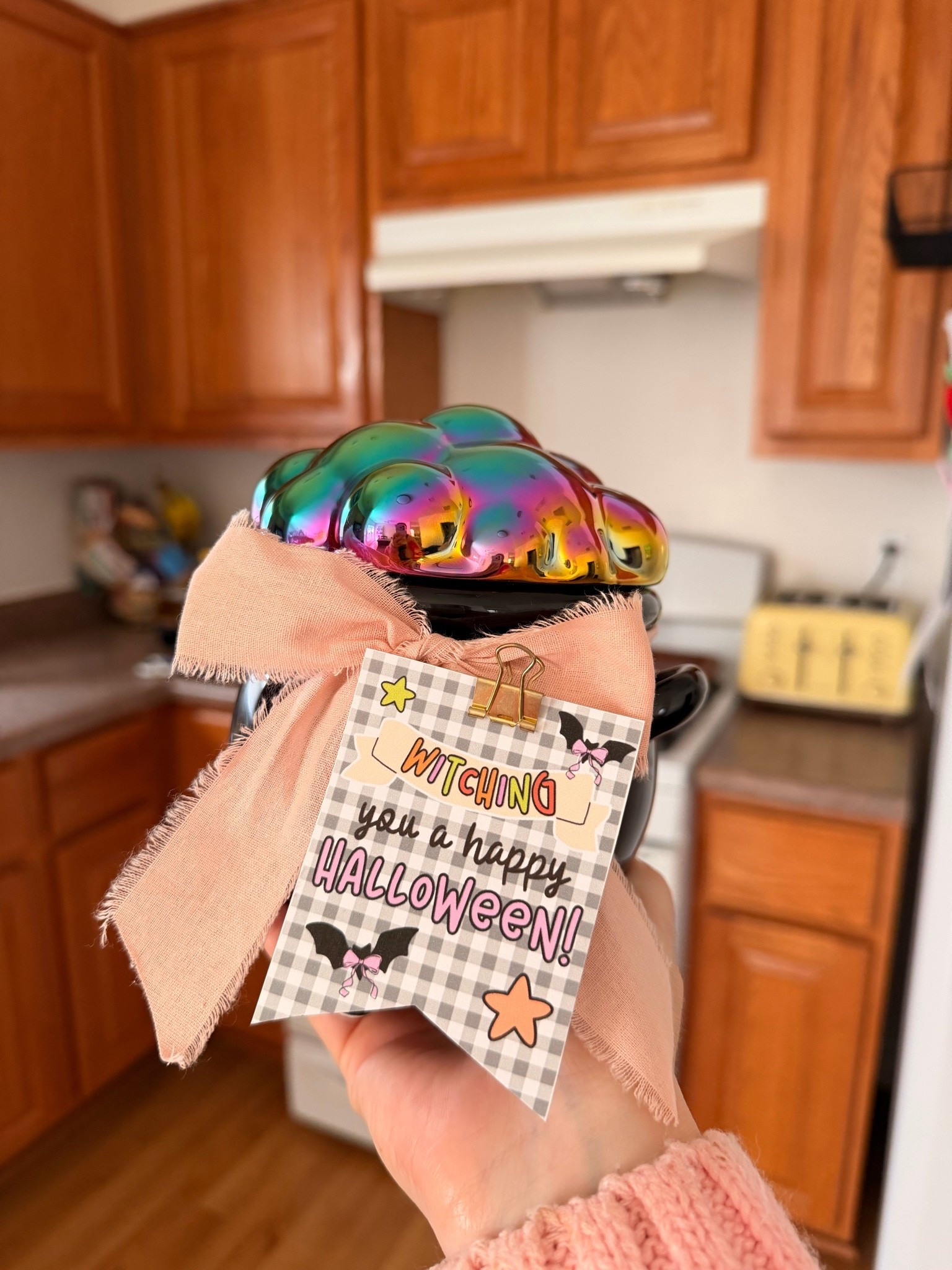 @Target understood the assignment this Halloween especially in the dollar spot! This teacher gift turned out so good! Grab the free printable on my IG page.

#LTKmomlife #LTKSeasonal #LTKKids