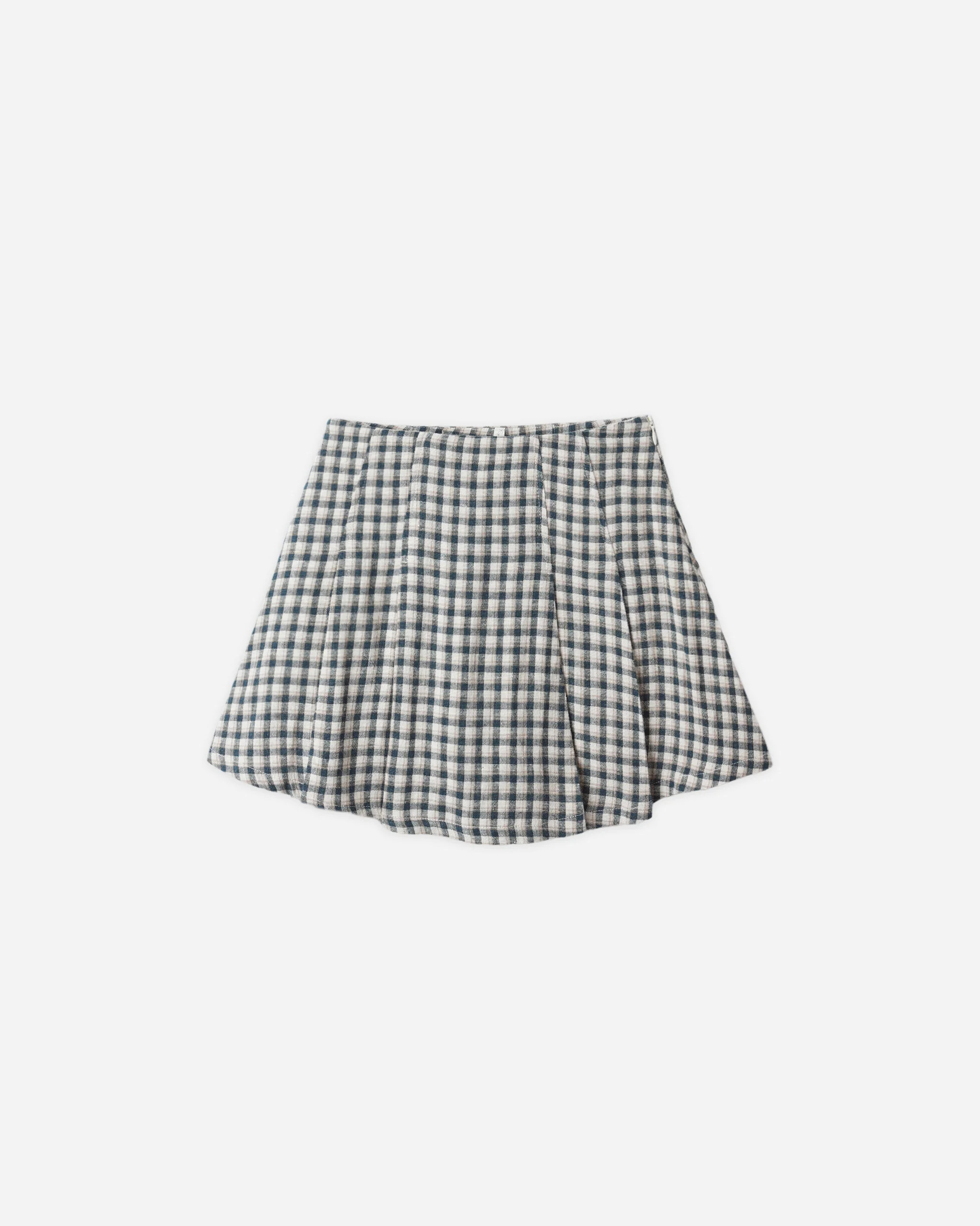Pleated Mini Skirt || Rustic Plaid | Rylee + Cru