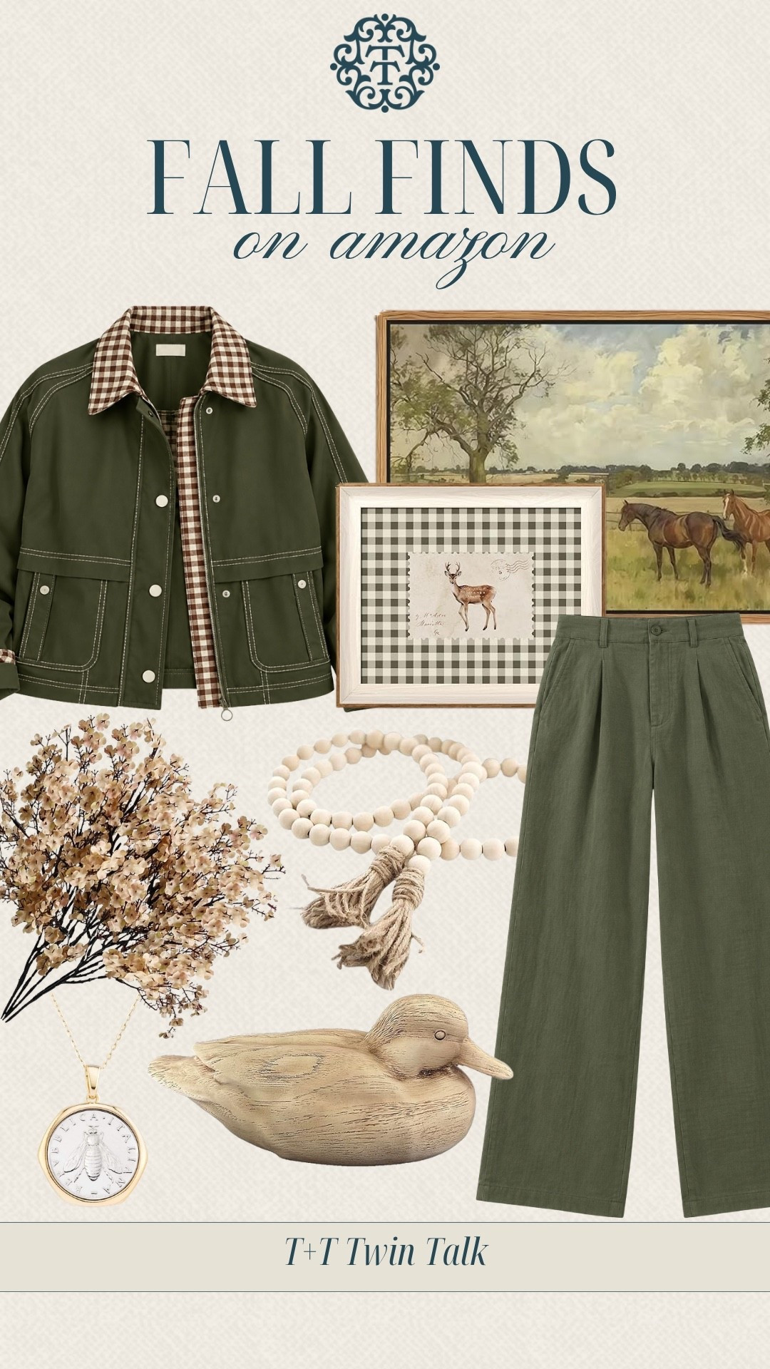 We’re loving these Amazon fall finds, especially the mix of cozy fashion and little touches for the home. From the olive jacket and pants to the fall-inspired decor and accessories, these pieces are perfect for bringing in the season. Which one would you add to your fall wishlist?

#LTKSeasonal #LTKOver40 #LTKHome
