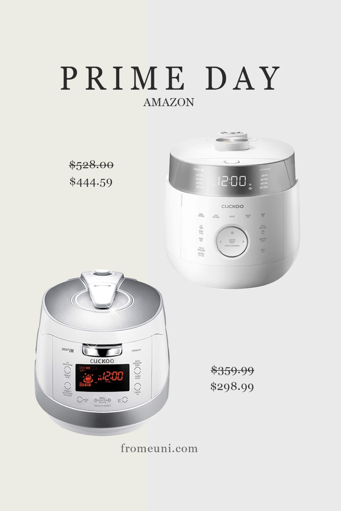 Cuckoo // rice cooker // korean rice // cooking

#LTKsalealert #LTKxPrimeDay #LTKFind