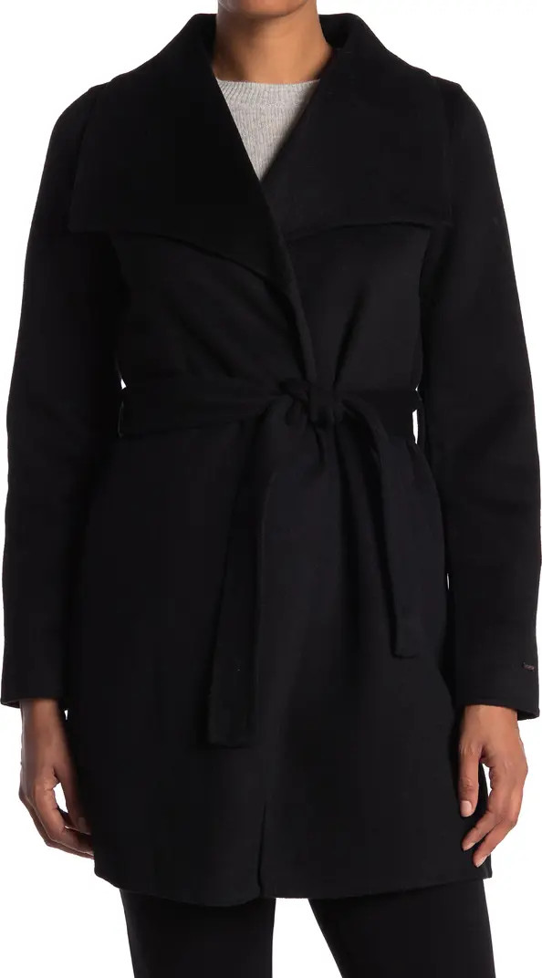 Elliot Double Face Wool Blend Shawl Collar Coat | Nordstrom Rack