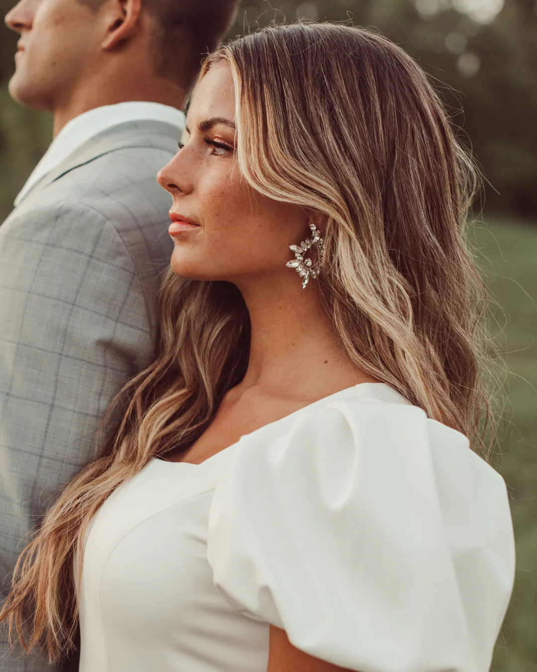 Grace Crystal Earrings | Dareth Colburn