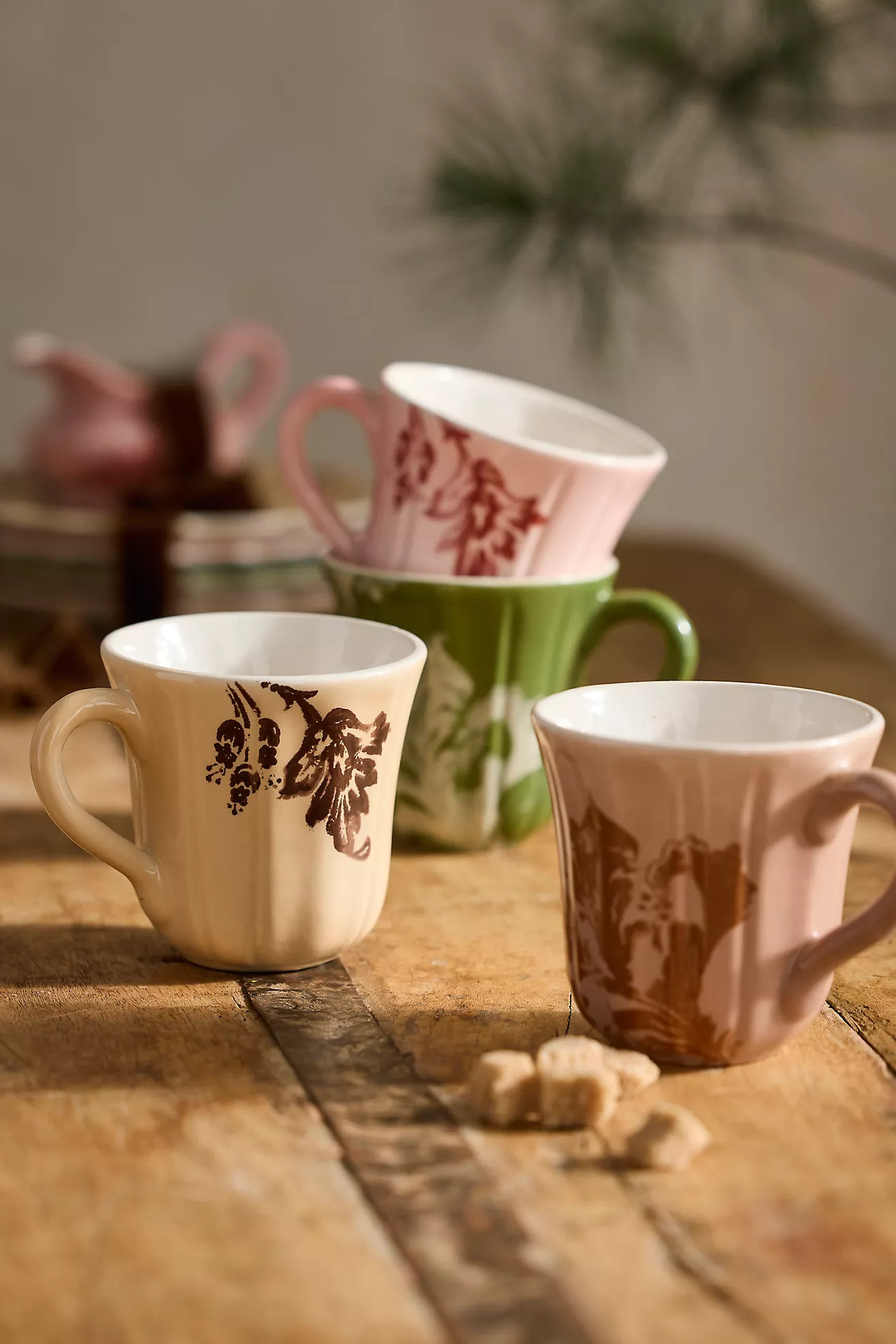 Botanical Silhouette Mug | Anthropologie (US)