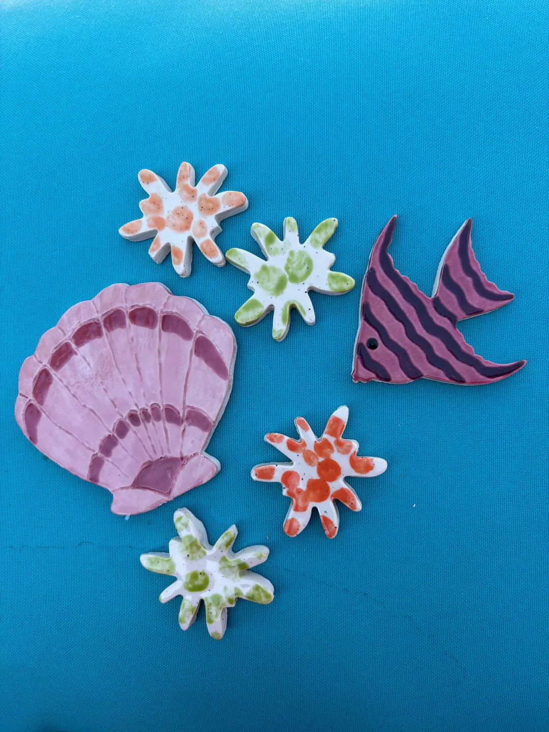 Shells and Fish for Mosaic | Etsy (Global)