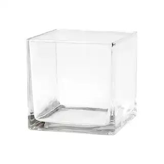 6" Square Glass Vase by Ashland® | Michaels | Michaels Stores