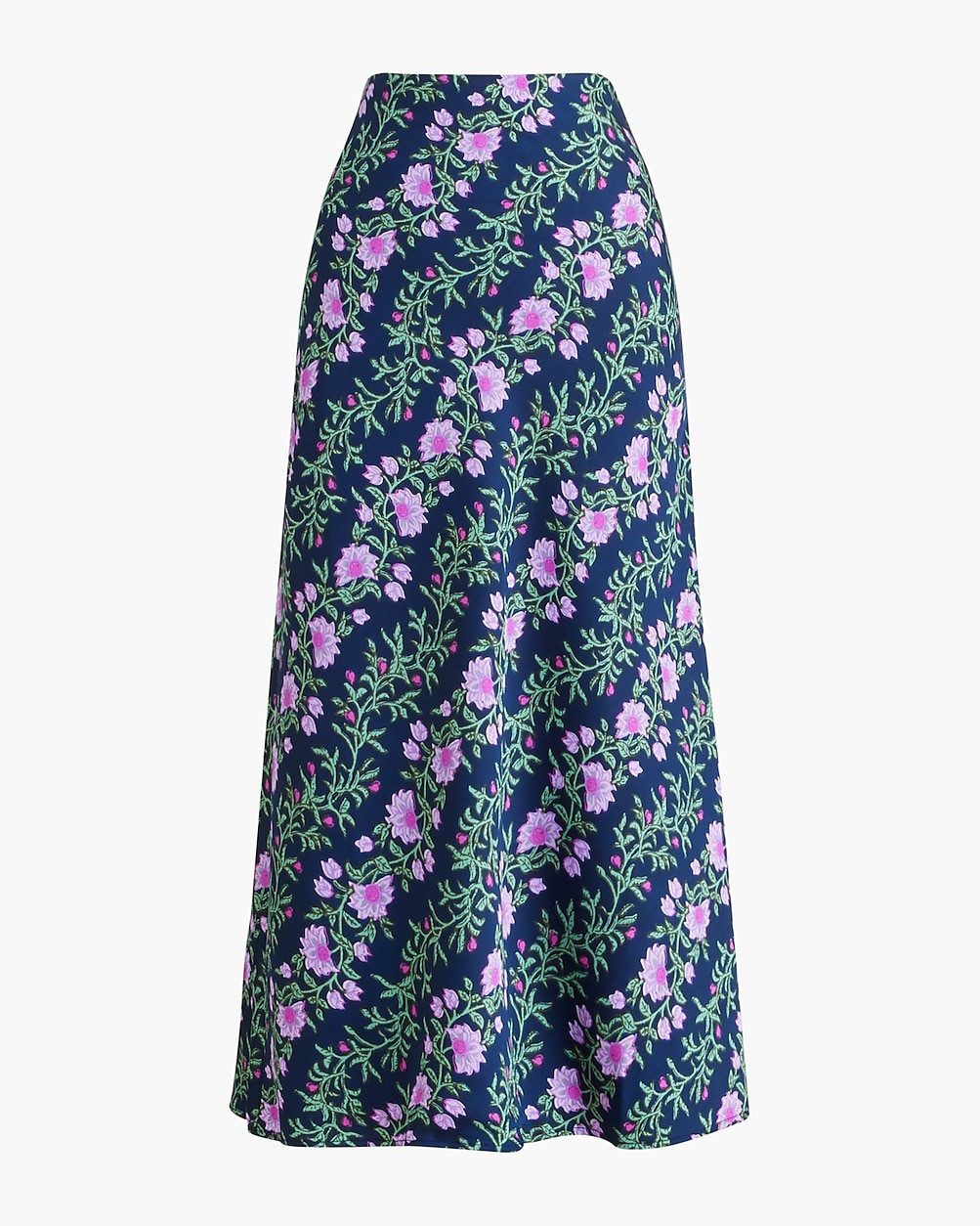 Printed bias slip skirt | J.Crew Factory