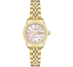 Armitron Women's Genuine Crystal Accented Bracelet Watch, 75-2475 | Amazon (US)