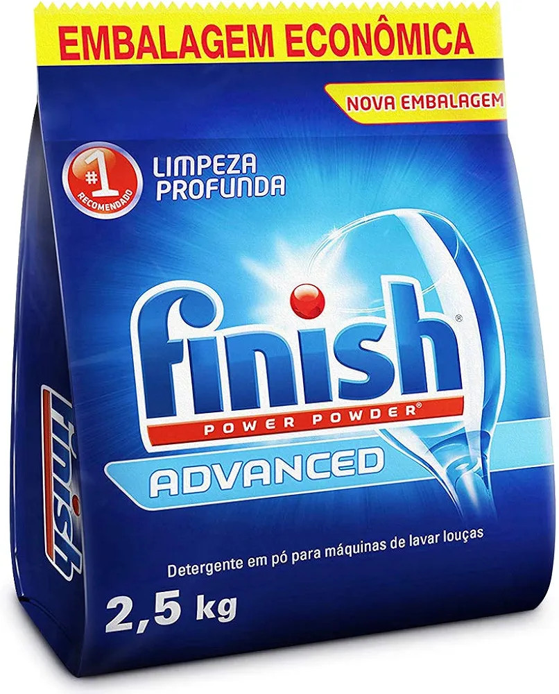 Finish - Detergente para Lava Louças em Pó 2,5kg | Amazon (BR)