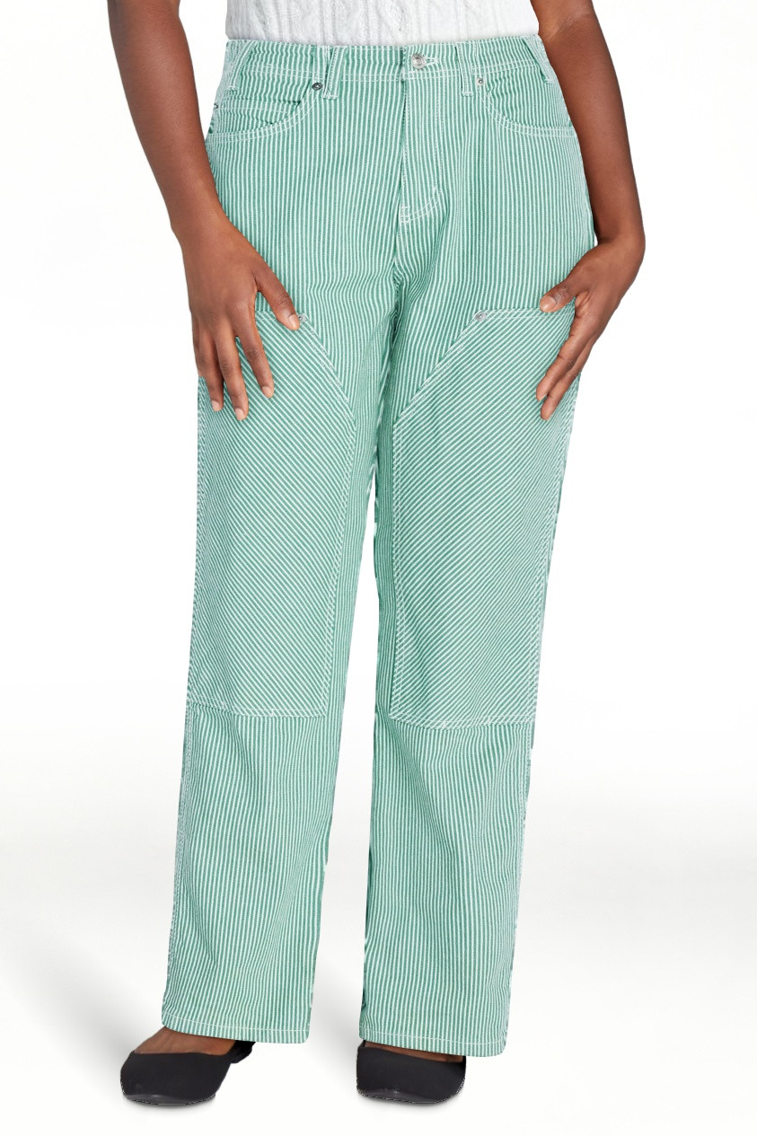Free Assembly Women's and Women's Plus Mid Rise Relaxed Carpenter Jeans, Sizes 0-26W | Walmart (US)