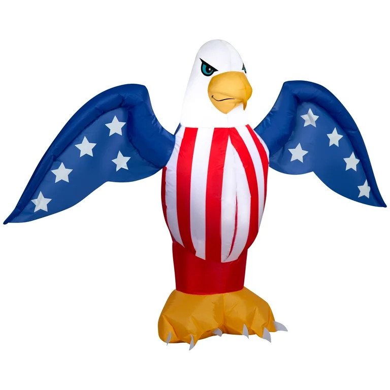 Eagle Airblown Yard Inflatable, Multicolor, 36", Patriotic by Way To Celebrate | Walmart (US)