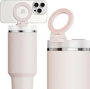 for Stanley Cup Phone Holder with Magnetic Phone Holder for Quencher H2.0 FlowState Tumbler Folda... | Amazon (US)