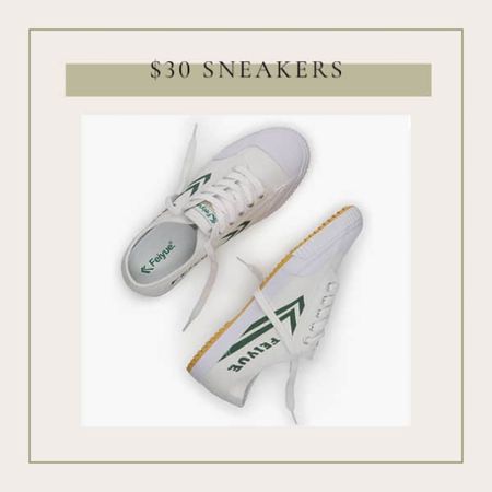 The cutest most affordable sneakers. Get the preppy look of Veja shoes without the price tag! I love the with with green but there are different colors available. 

#LTKover40 #LTKunder50 #LTKFind