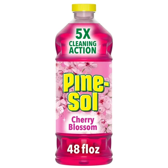 Pine-Sol Multi-Surface Cleaner, Cherry Blossom, 48 Fluid Ounces - Walmart.com | Walmart (US)
