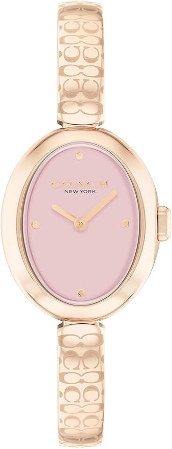 COACH Sammy Women's 2H Quartz Watch - Jewelry-Inspired 22.5mm Bangle Watch - Modern and Elegant E... | Amazon (US)