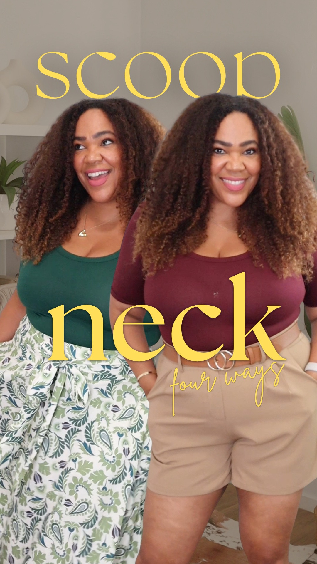 Ladies Over 40: A basic scoop neck top = Endless outfits. Wearing a large.

#LTKootd #LTKOver40 #LTKMidsize