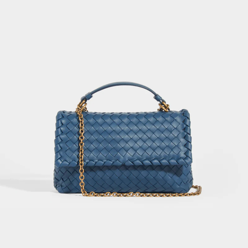BOTTEGA VENETA Intrecciato Nappa Baby Olimpia Shoulder Bag | COCOON