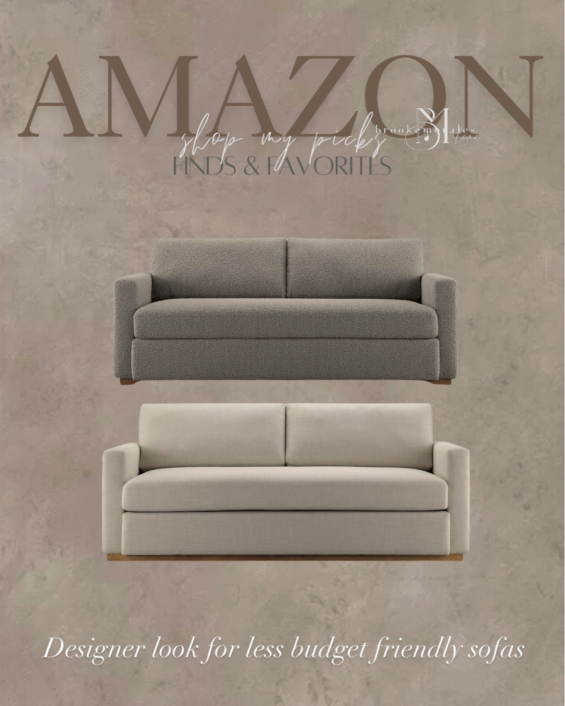 Designer look for less budget friendly sofas 

#LTKStyleTip #LTKU #LTKHome