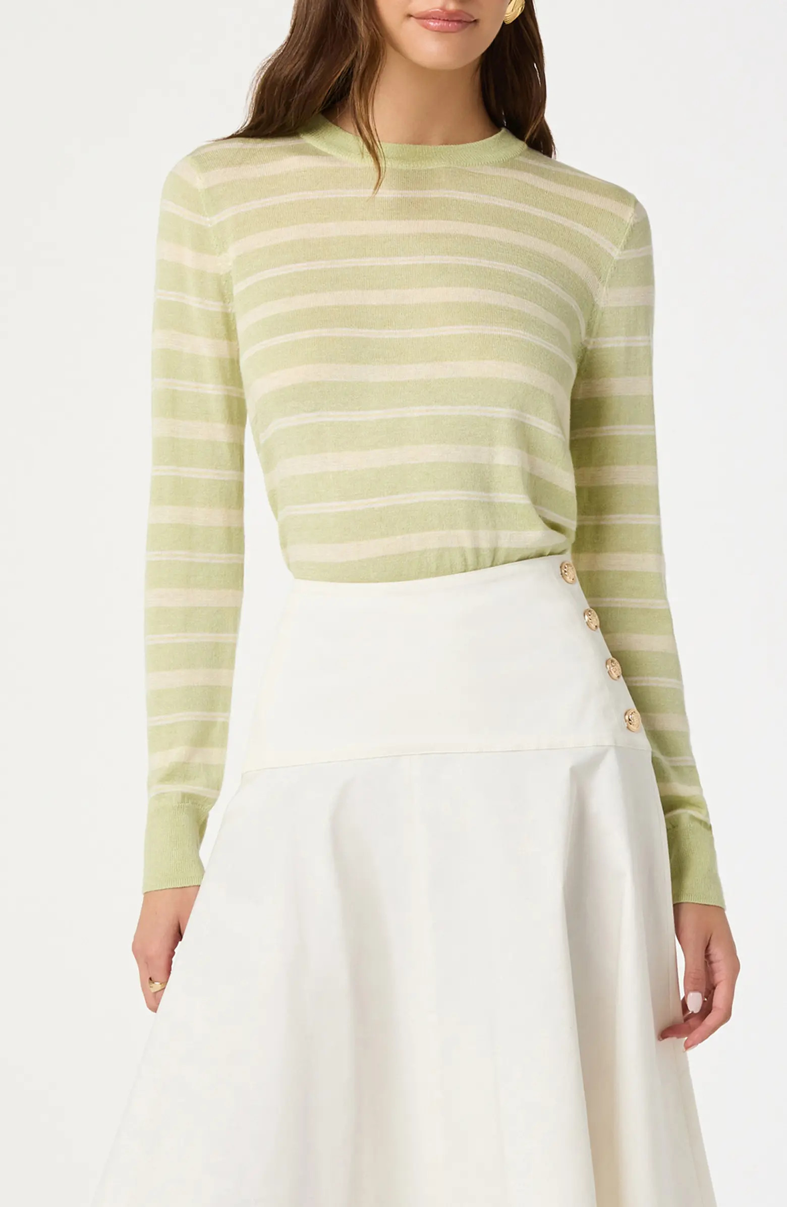 Stripe Crewneck Sweater | Nordstrom
