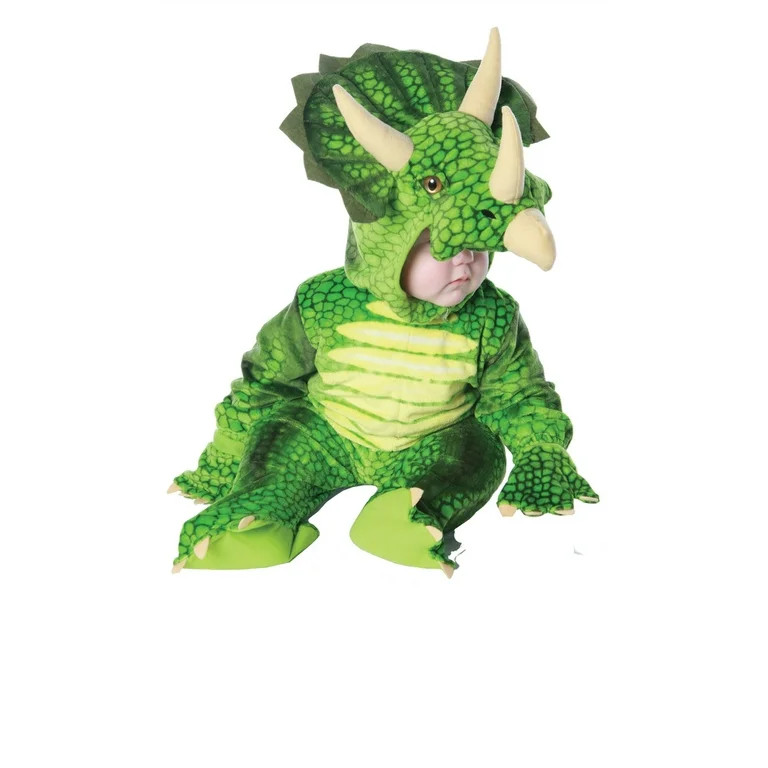 TRICERATOPS boys animal dinosaur kids toddler child halloween costume XL 4-6 - Walmart.com | Walmart (US)