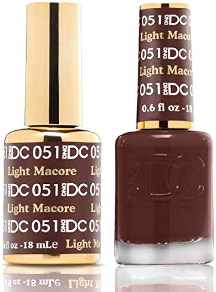 DND DC Gel & Polish DC051 Light Macore | Amazon (US)
