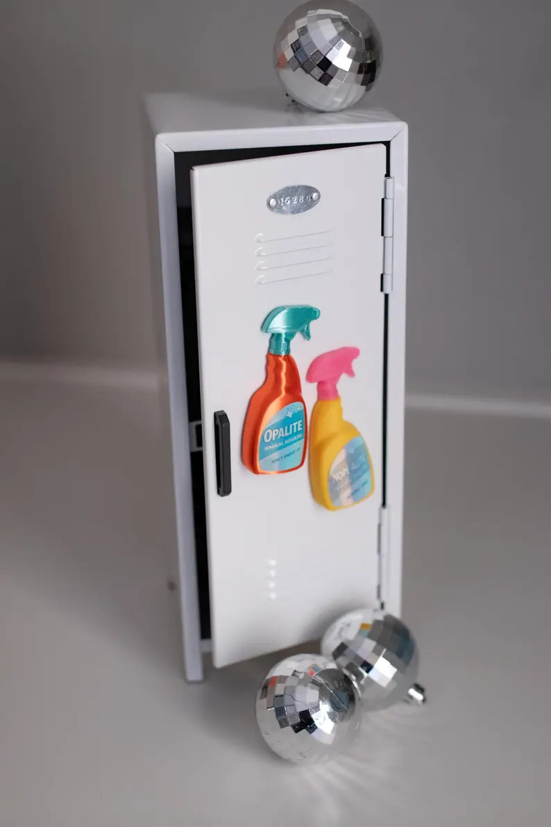 Opalite & Nope-alite Magnet | 3D Printed Spray Bottle Fridge Magnet | Teen Locker Decor | Etsy (US)