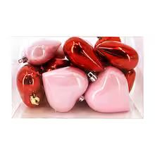 Red & Pink Heart Ornaments by Ashland®, 15ct. | Michaels Stores