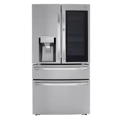 LG - 29.5 Cu. Ft. 4-Door French Door-in-Door Smart Refrigerator with Craft Ice - PrintProof Stain... | Best Buy U.S.