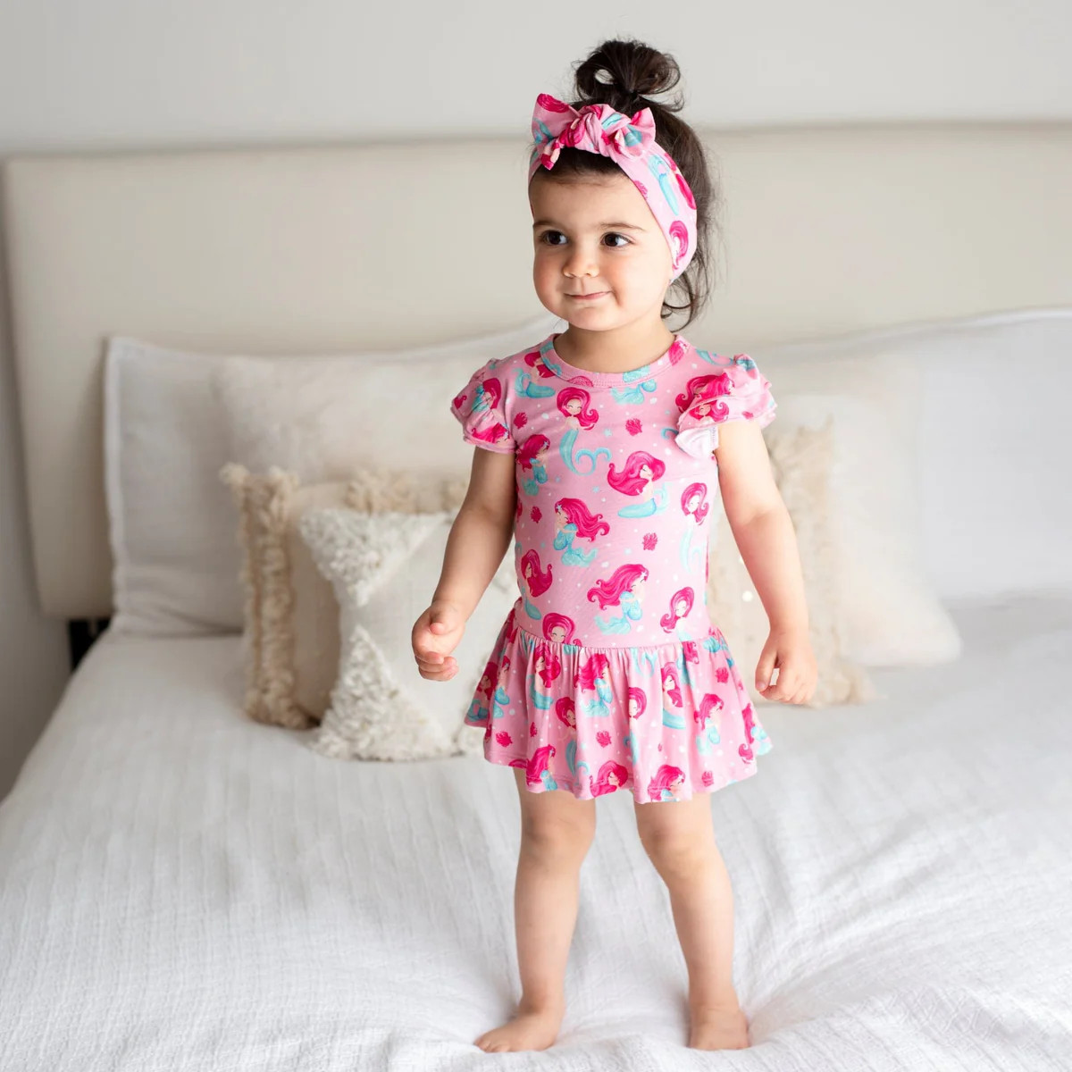 Mermaid For This Ruffle Dress - FINAL SALE | Bums & Roses