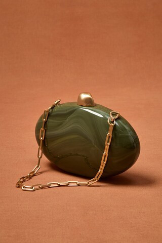 Cult Gaia For FWRD Eviana Clutch in Green | FWRD 