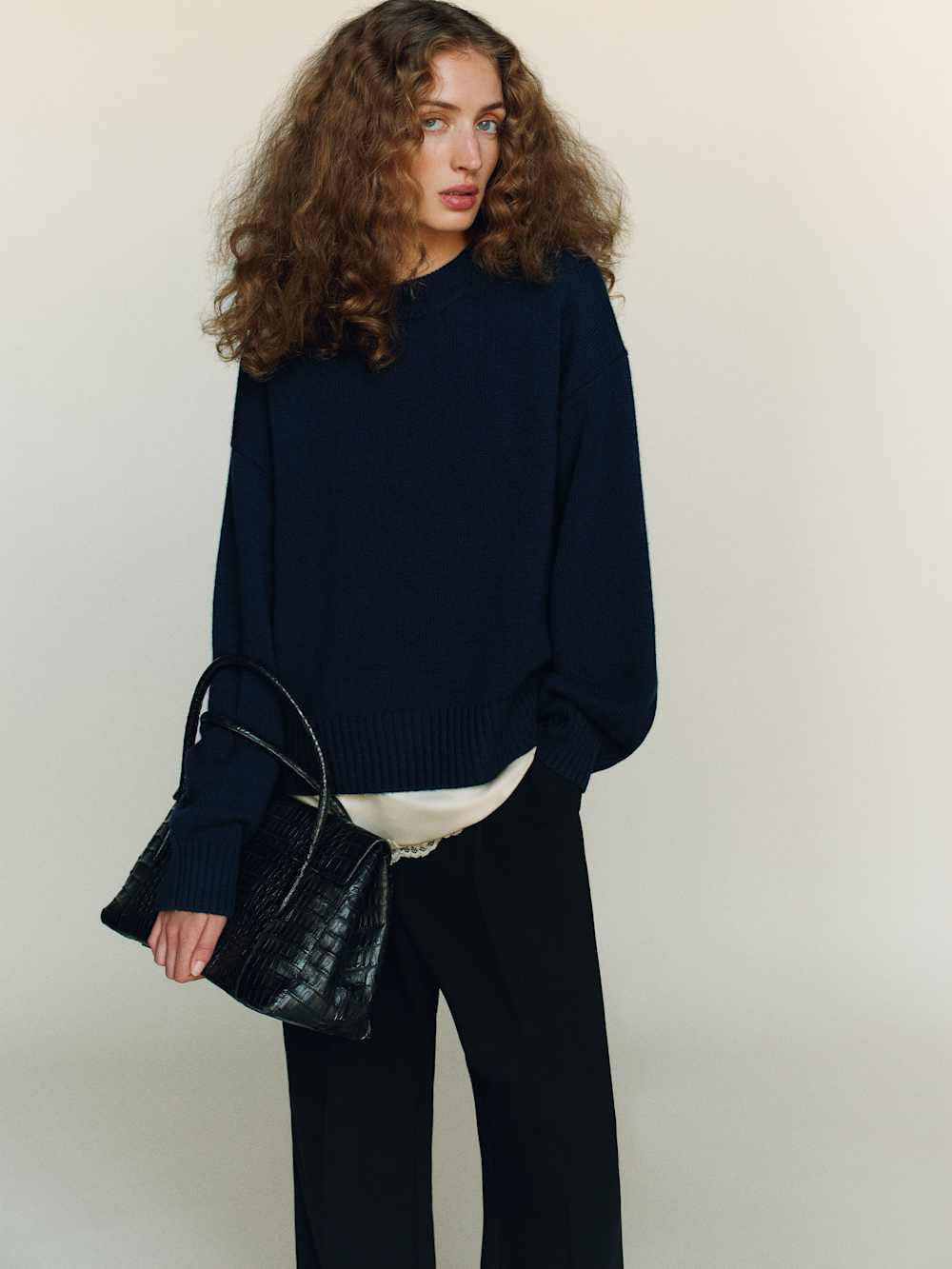 Cove Cashmere Oversized Crew | Reformation (Global)