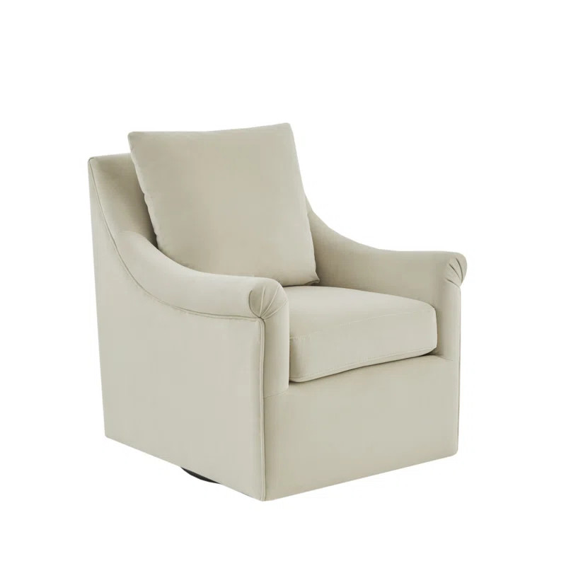 Atlanta Velvet Swivel Armchair | Wayfair North America