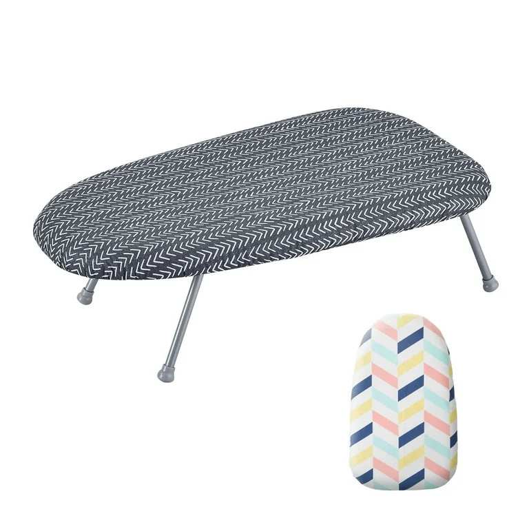 BENTISM Tabletop Ironing Board 23.4 x 14.4, Small Iron Board with Heat Resistant Cover and 100% C... | Walmart (US)