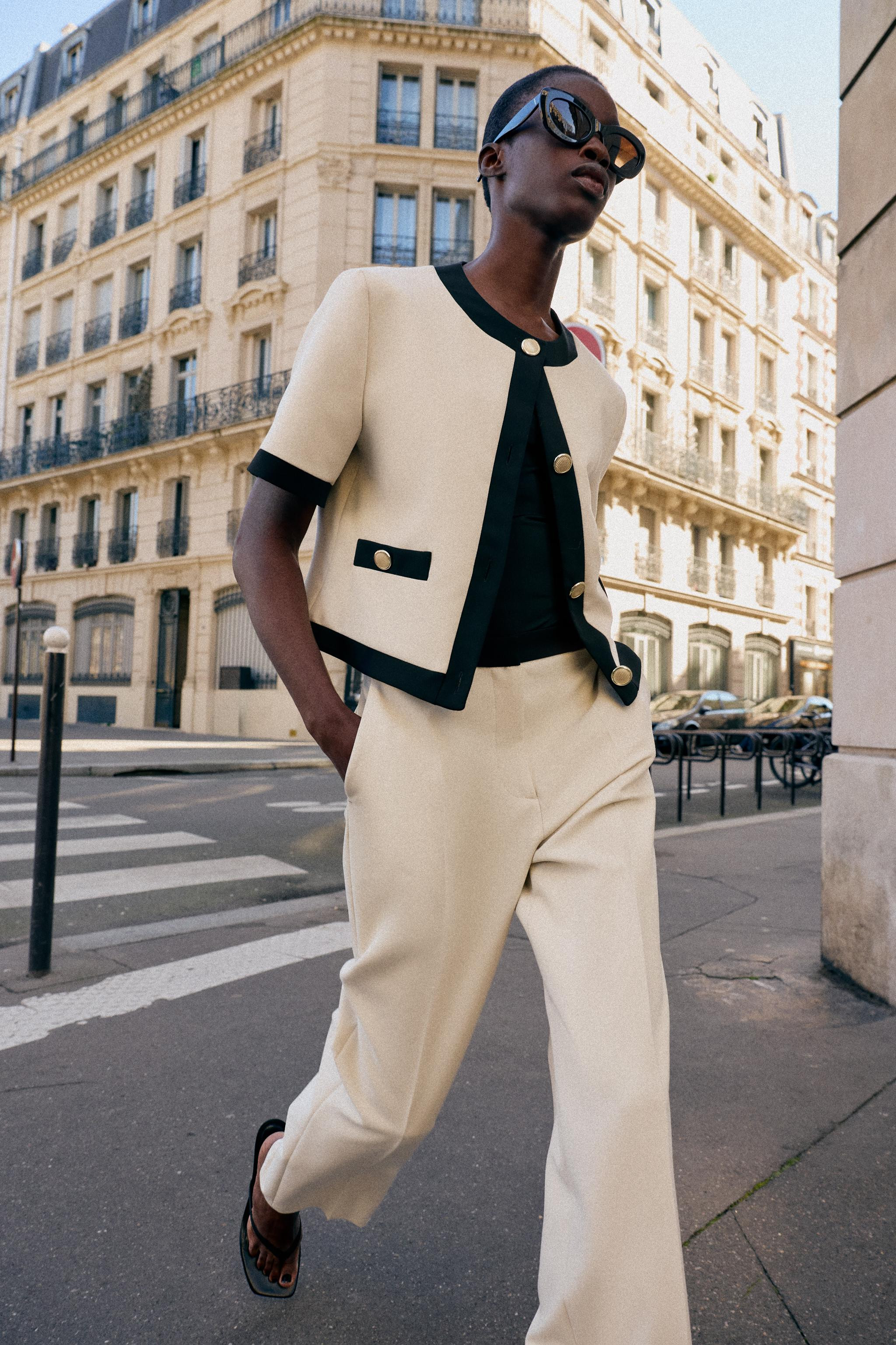SHORT SLEEVE BLAZER | Zara UK