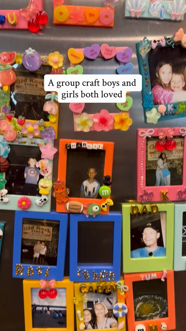 Finally found a group craft boys and girls both loved: mini Polaroid frames. Easy to decorate, fun for all ages, and such a cute keepsake.

#kidscraft #playdateideas #partycrafts #craftsforkids #momhack

#LTKmomlife #LTKKids #LTKSaleAlert