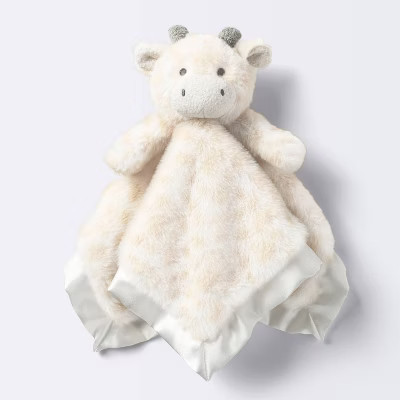 Taupe Giraffe Security Blanket Crib Toy - S - Cloud Island™ | Target