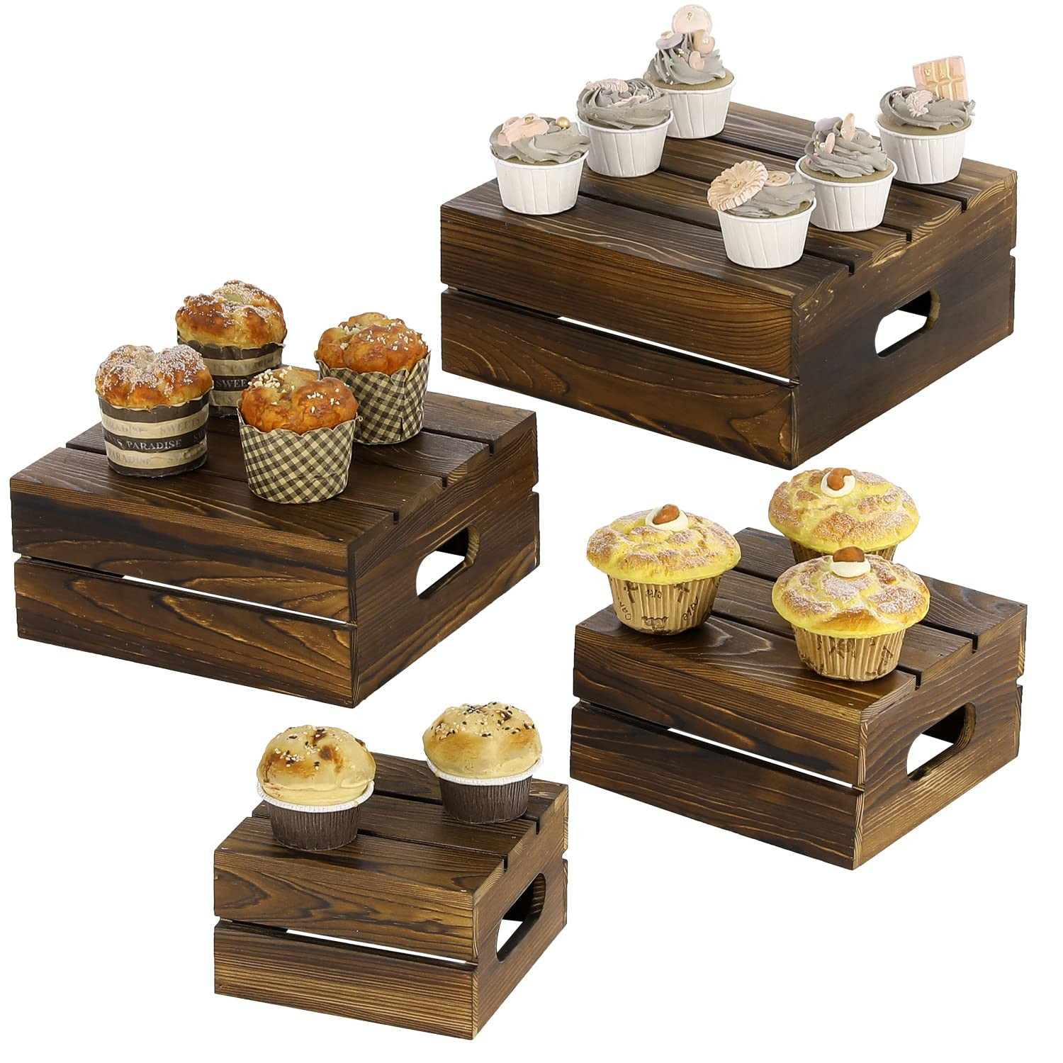Wood Crate Box Risers Special Occassion Tablescape  | Amazon (US)