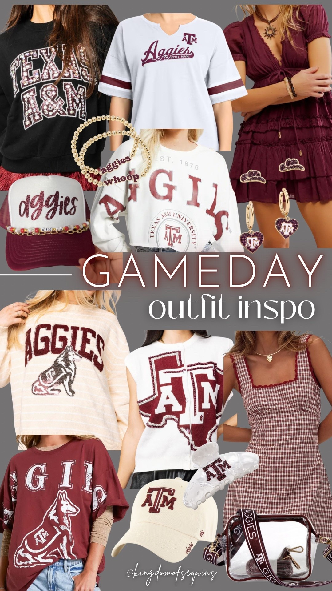 Texas A&M Gameday outfit inspo!!

#LTKSeasonal #LTKFindsUnder50 #LTKStyleTip