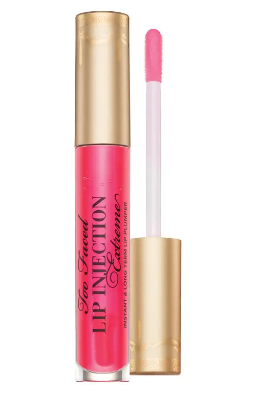 Too Faced Lip Injection Extreme Lip Plumper Gloss in Pink Punch at Nordstrom, Size 0.14 Oz | Nordstrom