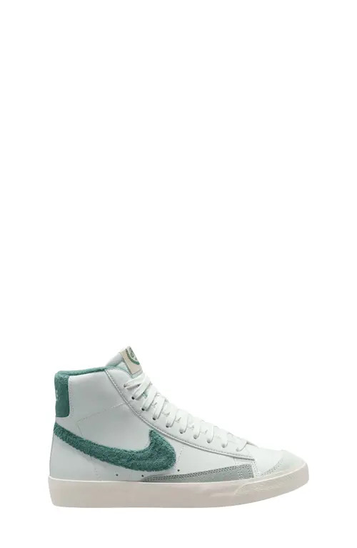 Nike Kids' Blazer Mid '77 SE Sneaker in White/Bicoastal/Phantom at Nordstrom, Size 7 M | Nordstrom